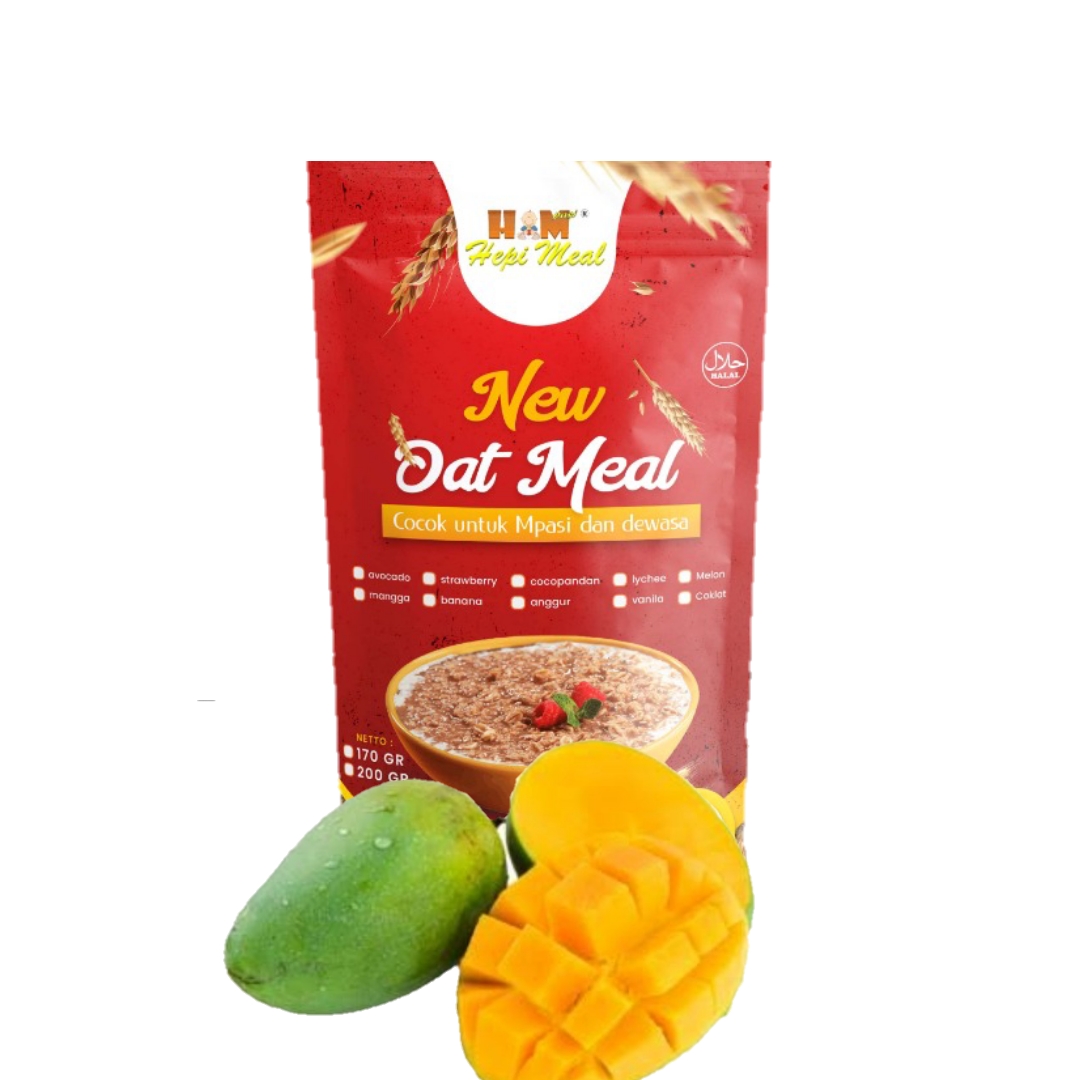 New Oatmeal Varian Mangga 170 Gram
