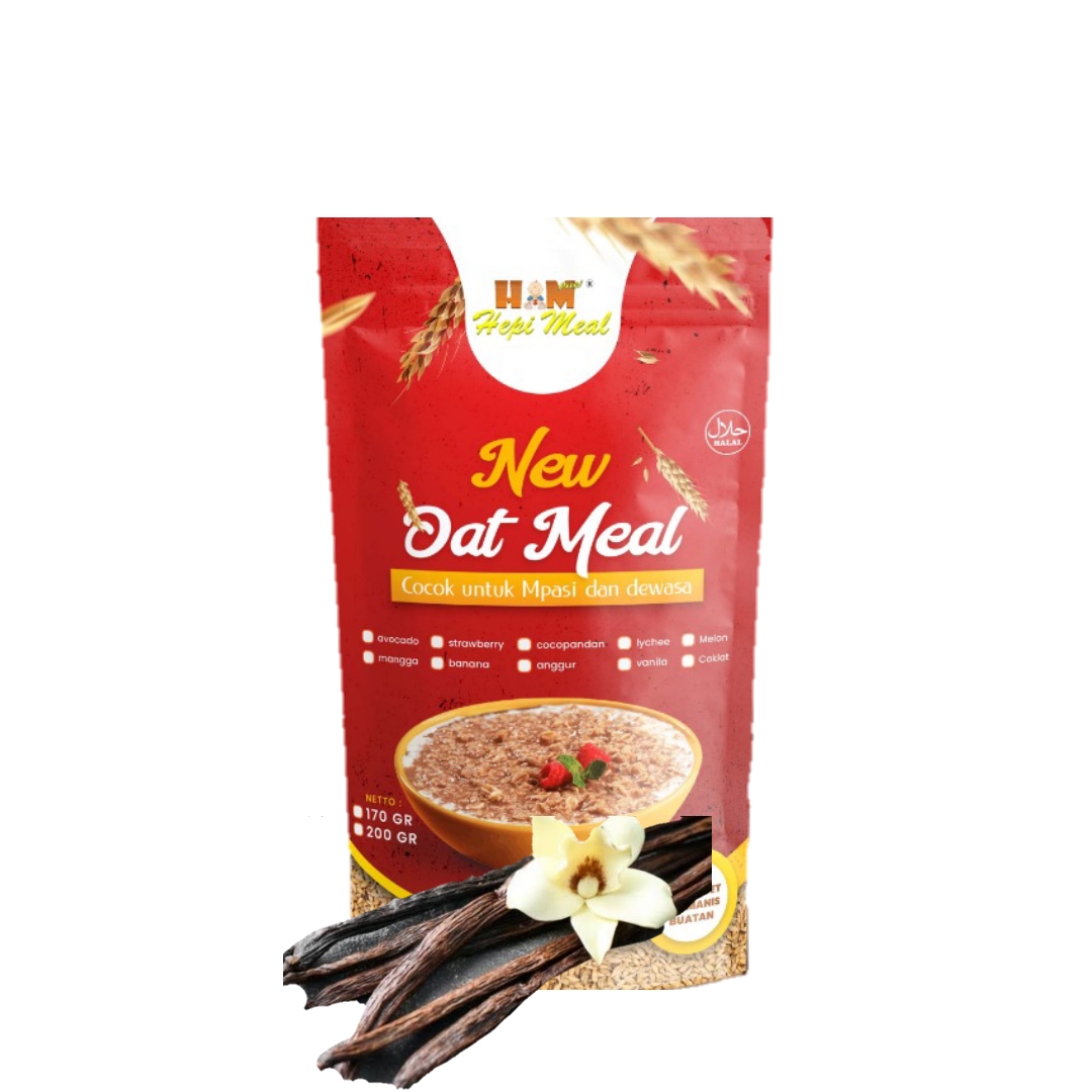 New Oatmeal Varian Vanila 170 Gram