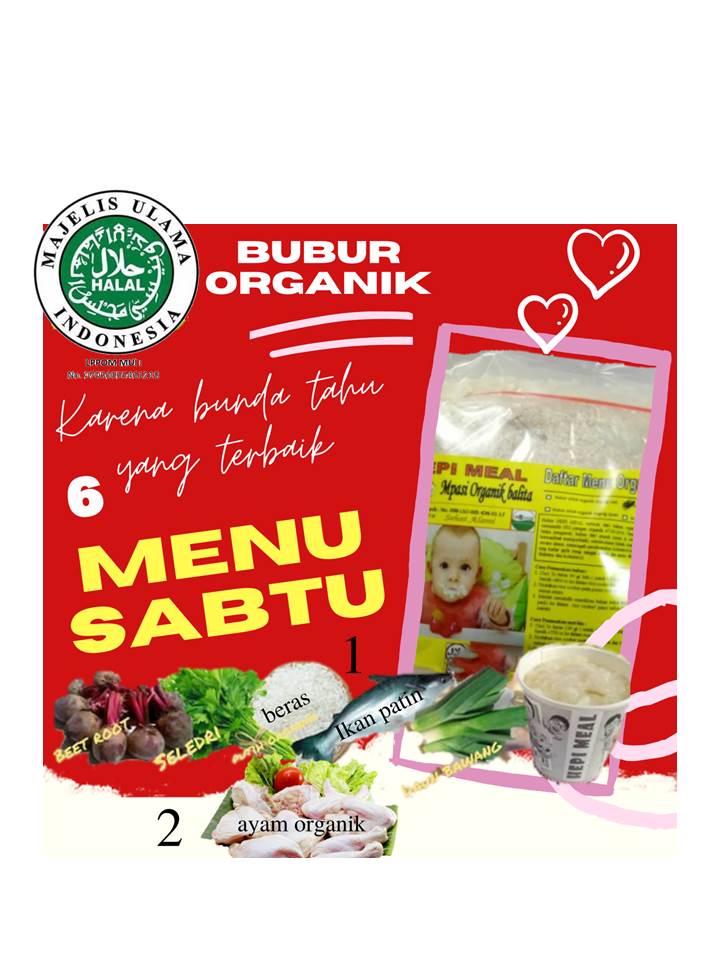 Menu Hari Sabtu