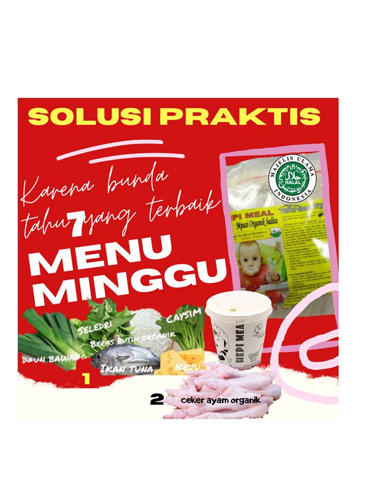 Menu hari MINGGU