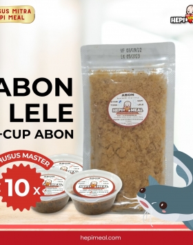 Abon Kemasan 100 gram Tanpa Cup (Sapi, Ayam, Lele, Tuna dan Salmon)