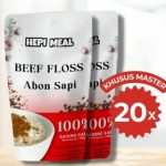 Abon Sapi Kemasan Pouch 100 gram Tanpa Cup