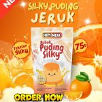 Puding Susu Jeruk 6 Porsi TERMASUK STIKER 6 PCS ( TIDAK TERMASUK CUP)
