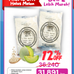 PROMO DISKON 2 PACK OAT HALUS MELON