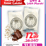 PROMO DISKON 2 PACK OAT KASAR COKELAT