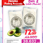 PROMO DISKON 2 PACK PUDING AVOCADO