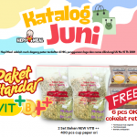 PROMO BELI 2 STANDAR VIT B ++ FREE 6 PCS OK RETAIL COKELAT