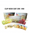 CUP NEW OAT MEAL ORI HM 100 pcs ( termasuk lid )