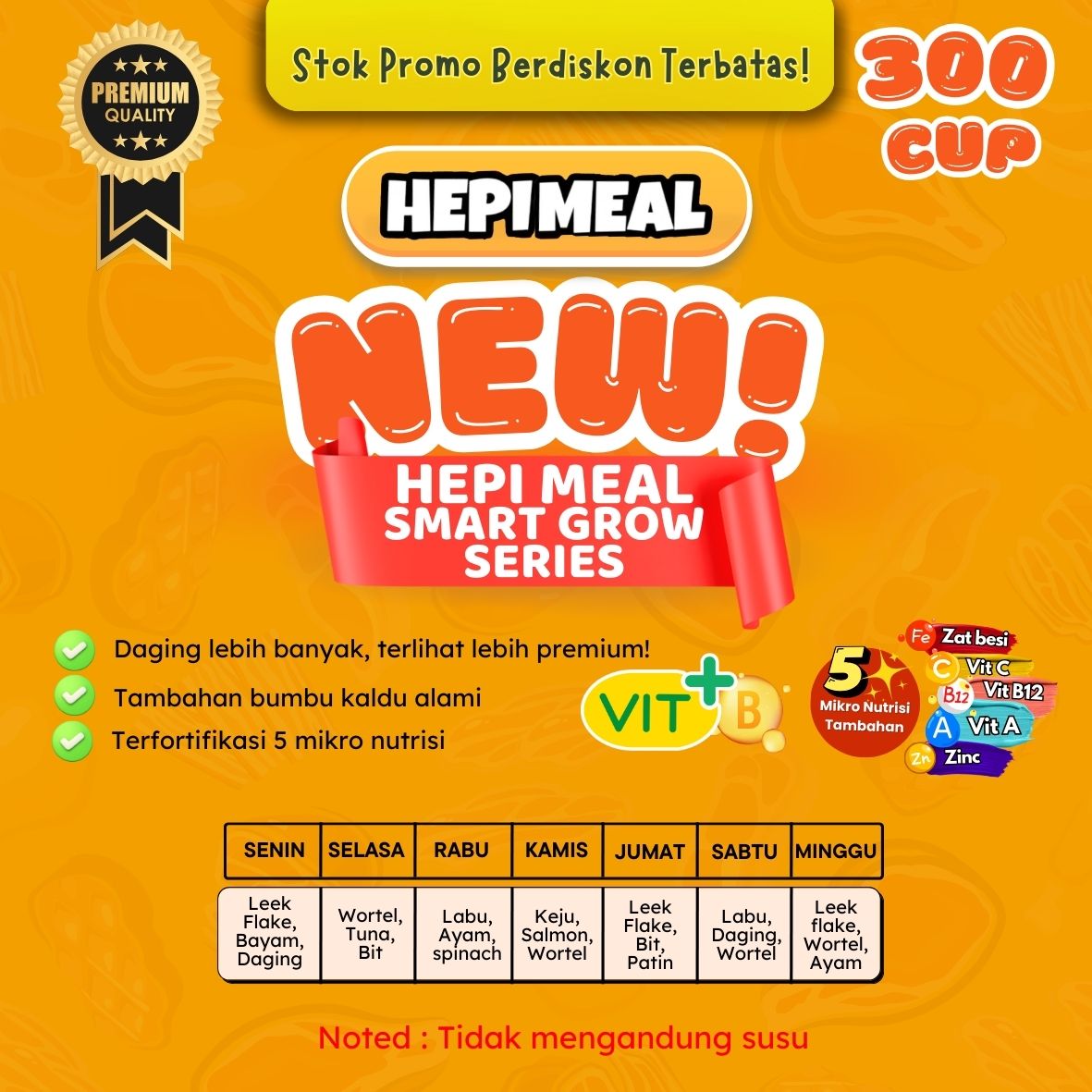 Paket Hemat Hepi Meal Vit B