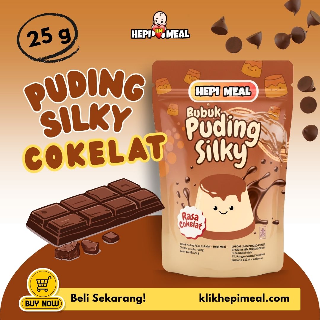 Puding Cokelat Retail Standing Pouch 25 gr