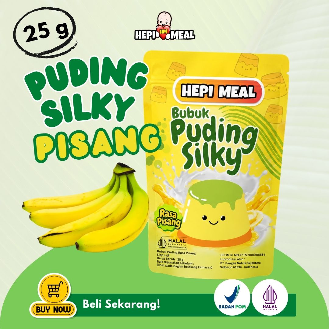 Puding Pisang Retail Standing Pouch 25 gr