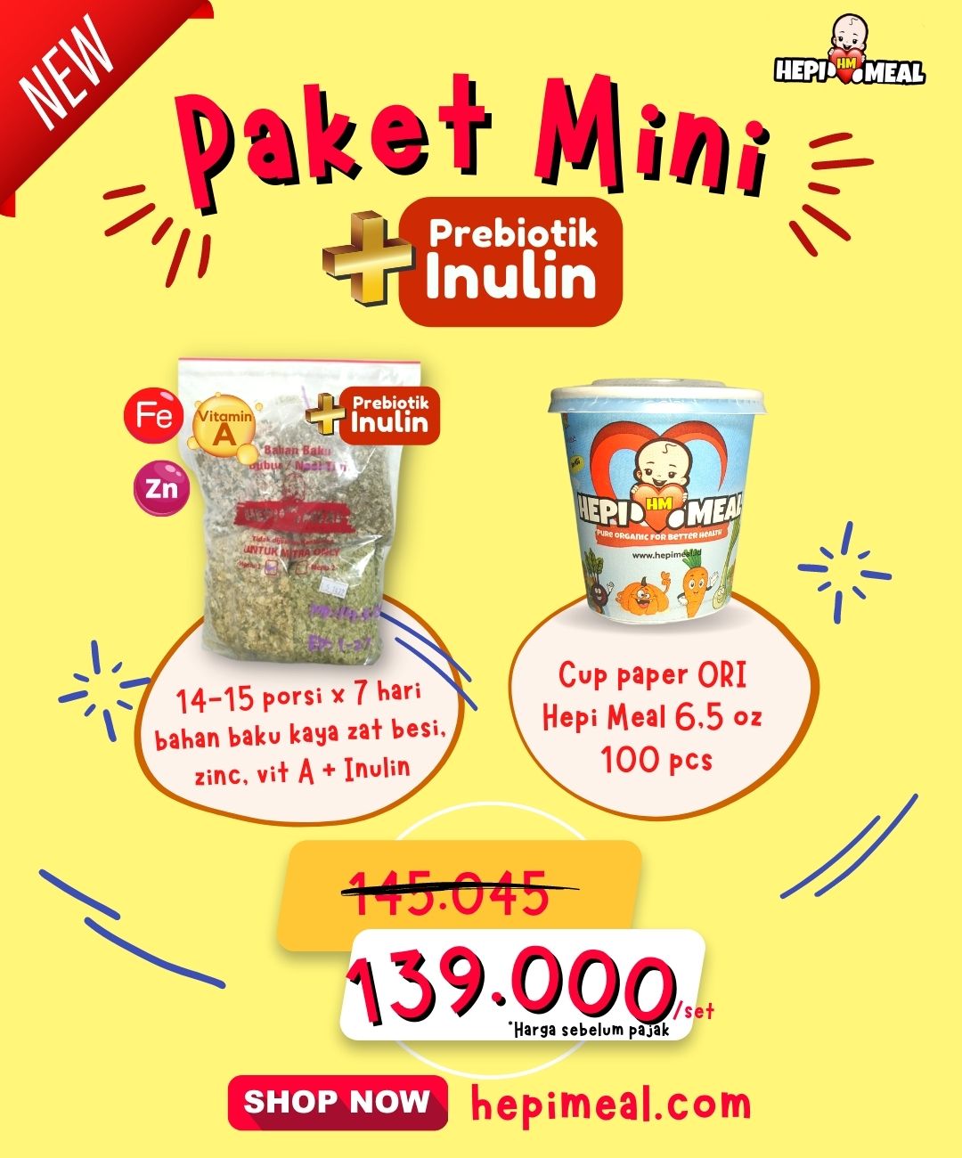 Paket Mini Inulin