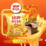 1 Carton Hepi Bites O Ring Keju