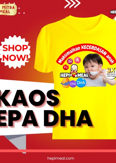 PO Kaos Hepi Meal EPA DHA (satuan)