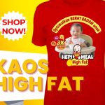 PO Kaos Hepi Meal HIGH FAT (satuan)