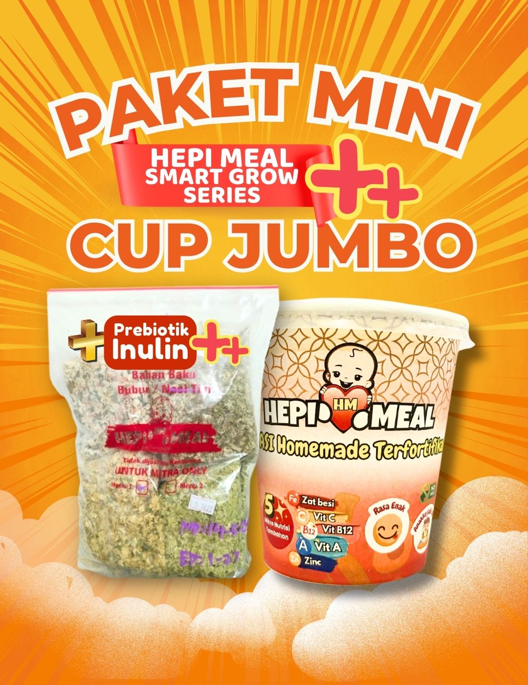 PAKET MINI NEW INULIN ++ CUP JUMBO