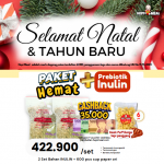 Promo Beli 2 Mini INULIN dapat Cashback 10.000