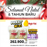 Promo Beli 2 Mini High Fat dapat Cashback 10.000