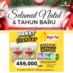 Promo Beli 2 Standar High Fat dapat Cashback 30.000