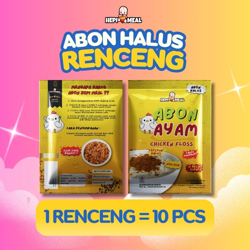1 Renceng Abon Halus Hepi Meal