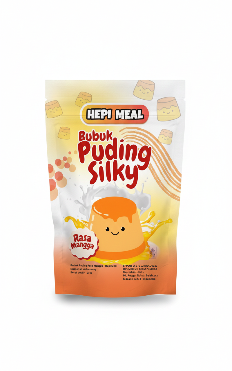 PUDING SILKY MANGGA STANDING POUCH 25gr