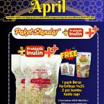 2 SET PAKET STANDAR INULIN ++ FREE BERAS FORTIFIKASI 4 X 25 BUMBU KALDU SAPI MAR 26