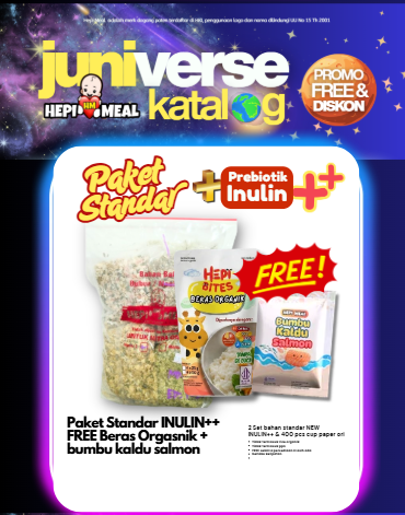 2 SET PAKET STANDAR INULIN ++ FREE BERAS ORGANIK FORTIFIKASI dan BUMBU KALDU SALMON JUNI 2026