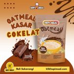 Oatmeal Cokelat Kasar Retail Standing Pouch 25 GR