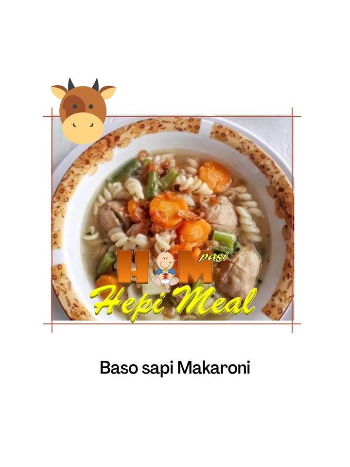 Soup Varian Rasa Baso Sapi Makaroni