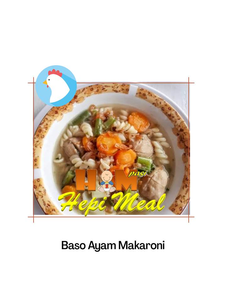 Soup Varian Rasa Baso Ayam Makaroni