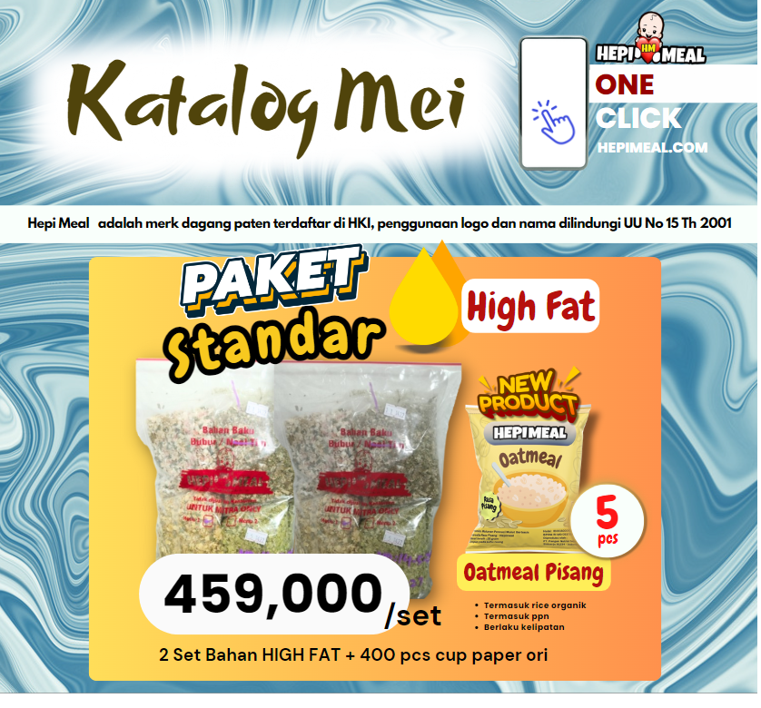 Promo Beli 2 Standar High Fat dapat GRATIS Oat Pisang Retail NEW