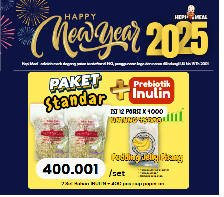 PROMO BELI 2 STANDAR INULIN FREE PUDING JELLY RASA PISANG