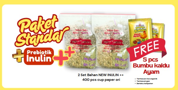 PROMO BELI 2 STANDAR INULIN ++ FREE BUMBU KALDU AYAM MEI 25
