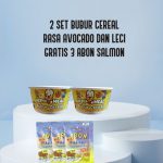 PROMO BUBUR CEREAL  2 SET BUBUR GRATIS 3 ABON SALMON