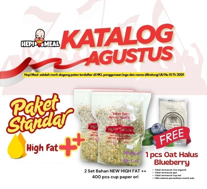 PROMO BELI 2 SET STANDAR HIGH FAT ++ FREE OAT HALUS BLUEBERRY AGT 25