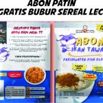 Abon patin gratis bubur Cereal leci