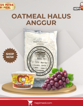 Oat Milk HALUS varian rasa buah Anggur