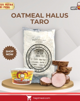 Oat Milk halus varian rasa TARO