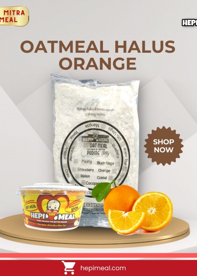 Oat Milk halus varian rasa ORANGE