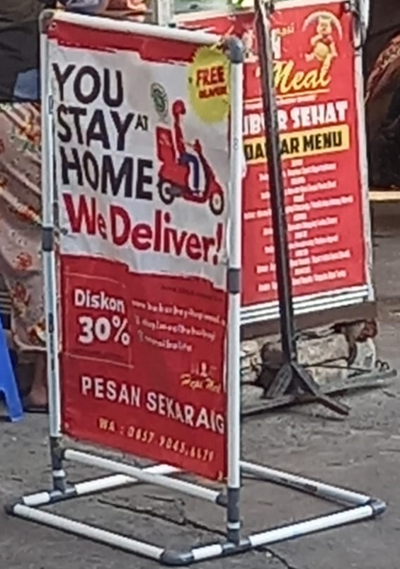 PRE ORDER A BANNER KERANGKA – GRATIS BANNER 2 SISI