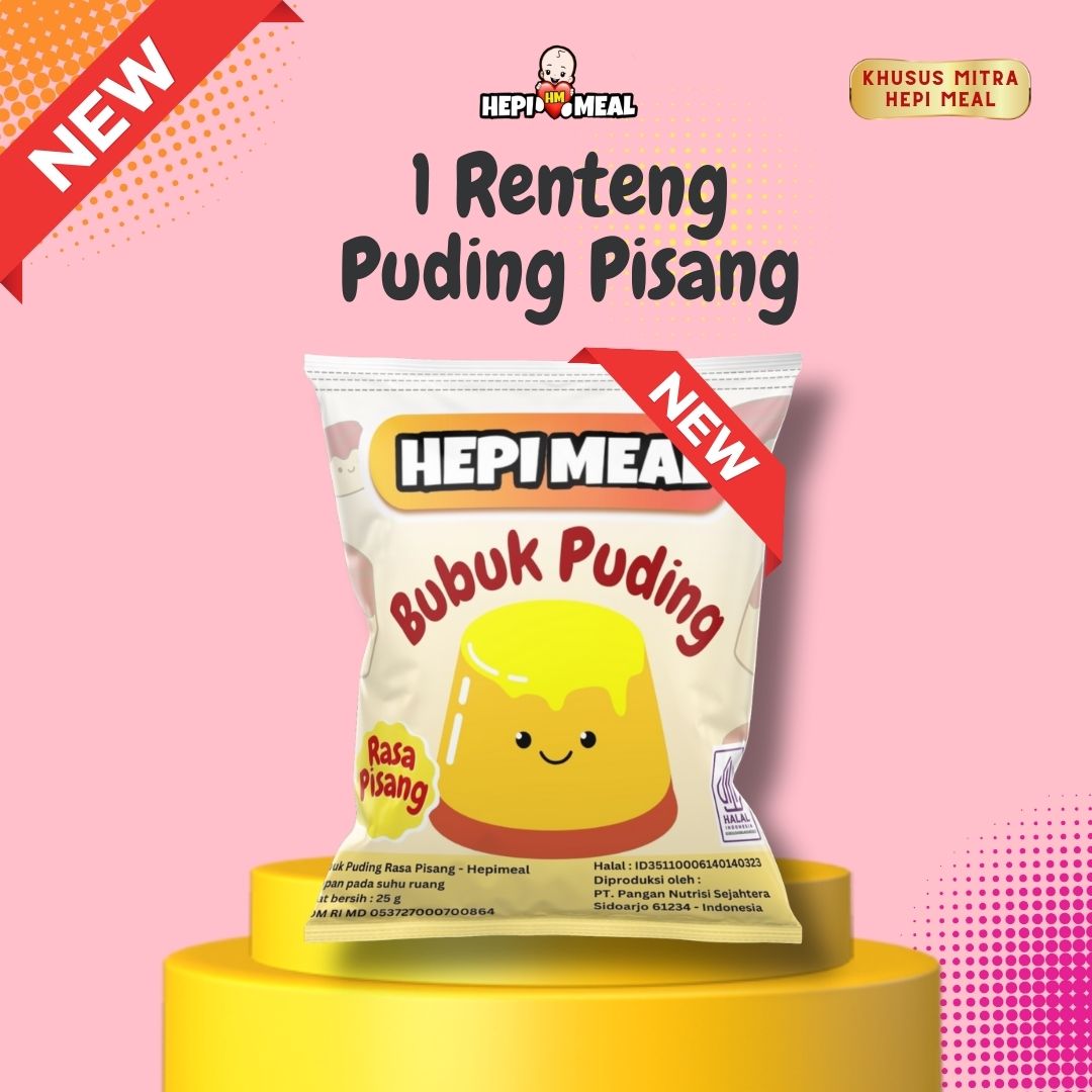 Puding Pisang Renteng (10 pcs)