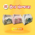 6 pcs Gable box Motif Hampers Ramadhan