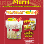 2 SET PAKET STANDAR VIT B ++ FREE BERAS FORTIFIKASI 4 X 25 BUMBU KALDU AYAM MAR 26