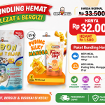 Bundling Hemat Abon Lele 100 Gr & Puding Silky Mangga 25 gr