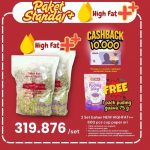 2 SET PAKET STANDAR+ HIGHFAT ++ FREE PUDING TARO 75 GR DAN CASHBACK 10.000 MAR 26