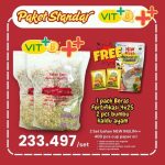 2 SET PAKET STANDAR VIT B ++ FREE BERAS FORTIFIKASI 4 X 25 BUMBU KALDU AYAM MAR 26