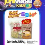 1 SET PAKET STANDAR EPA DHA ++ FREE OATMEAL COKELAT 25 GR JUNI 2026