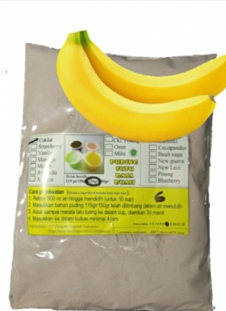 PUDING Coklat Pisang