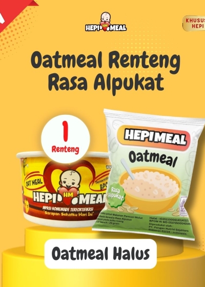 Oatmeal Renteng Avocado