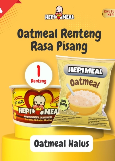 Oatmeal Renteng Pisang